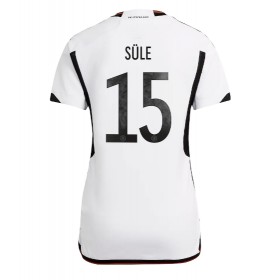 Tyskland Niklas Sule #15 Hemmakläder Dam VM 2022 Kortärmad
